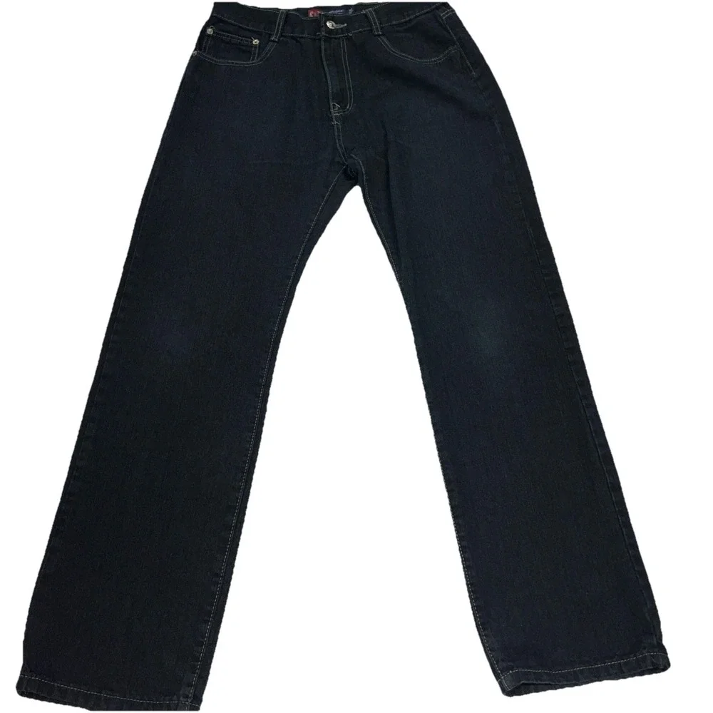 Cambridge Classics Men's Blue Jeans Size 36 Staight‎ Leg Dark Wash
